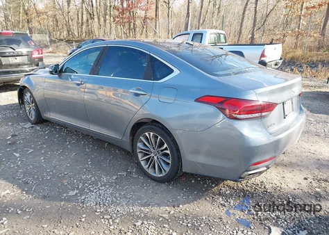 2015 Hyundai Genesis 3.8 from USA, damaged, VIN KMHGN4JE3FU070977